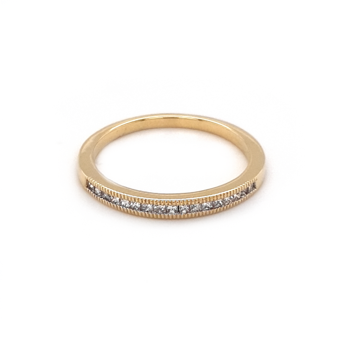 Leon Baker 18K Yellow Gold and Diamond Wedding Ring_0