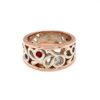 Leon Baker 9K White and Rose Gold Ring with Diamond, Ruby, and Sapphire_0
