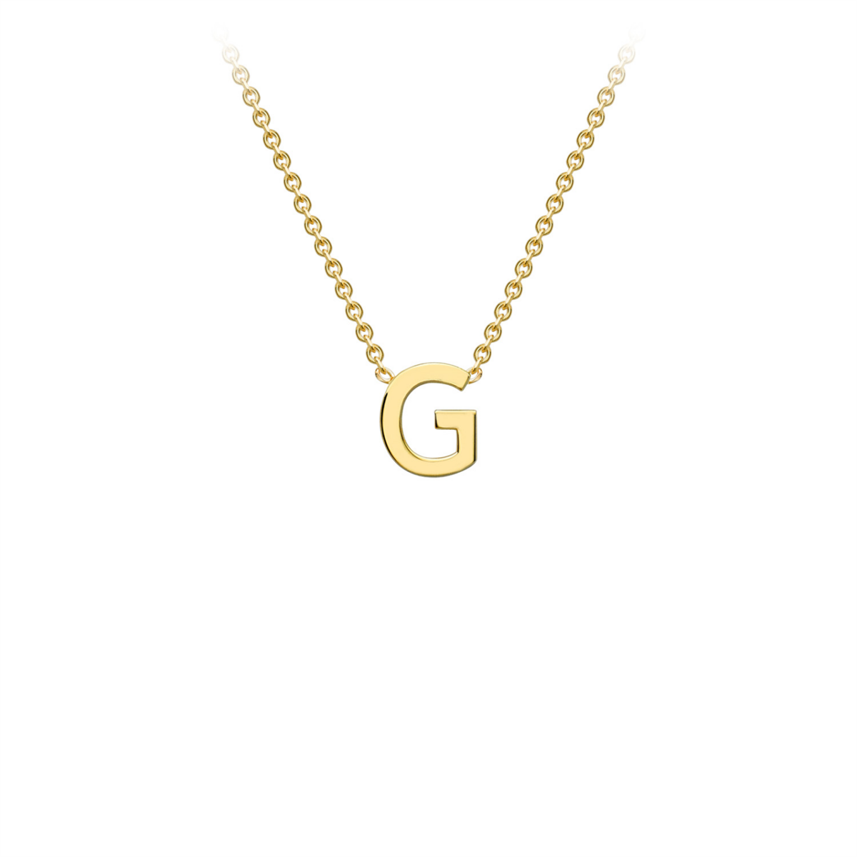 Leon Bakers Gold Initial "G" Pendant_0