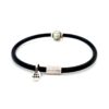 Coral Bay Collection Sterling Silver and 9KYG Abrolhos Pearl Neoprene Bracelet_1