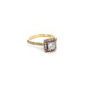 Leon Baker Hand-Made 18k Yellow Gold and Pink Argyle Diamond Ring_1