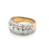 Leon Bakers 18K White and Yellow Gold Diamond Ring_1