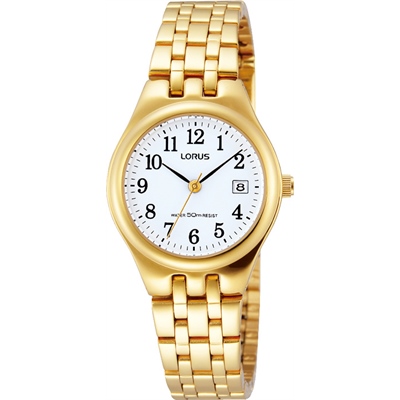 Lorus RH786AX-9 Ladies Gold Daywear Watch_0