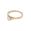 Royal Diamond 9K Yellow Gold and Natural Diamond Engagement Ring_1