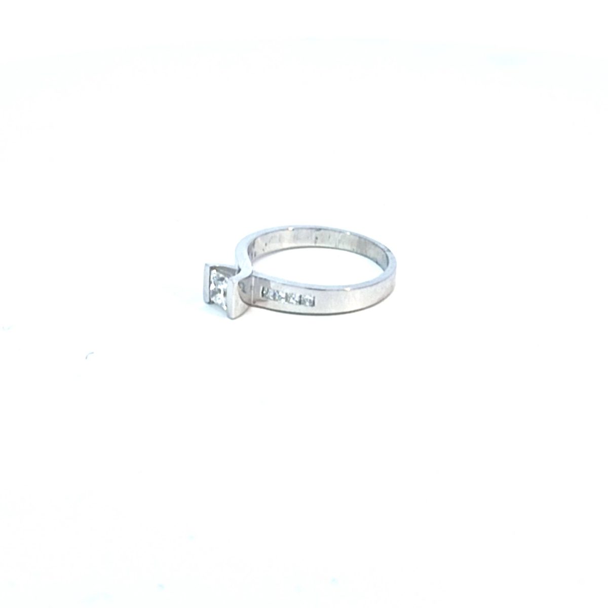 Leon Baker 18K WG PRINCESS DIAM RING_1