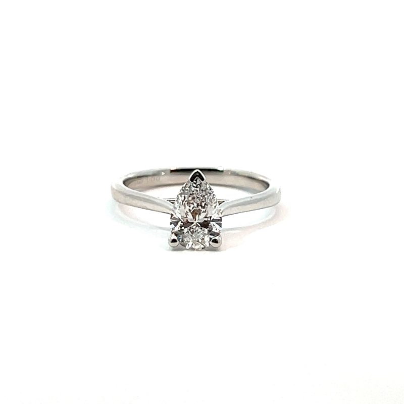 Leon BAKER 18K WG LAB DIAM 1.00ct F VS2 PEAR LGD RING LGFRE-1656-N_0