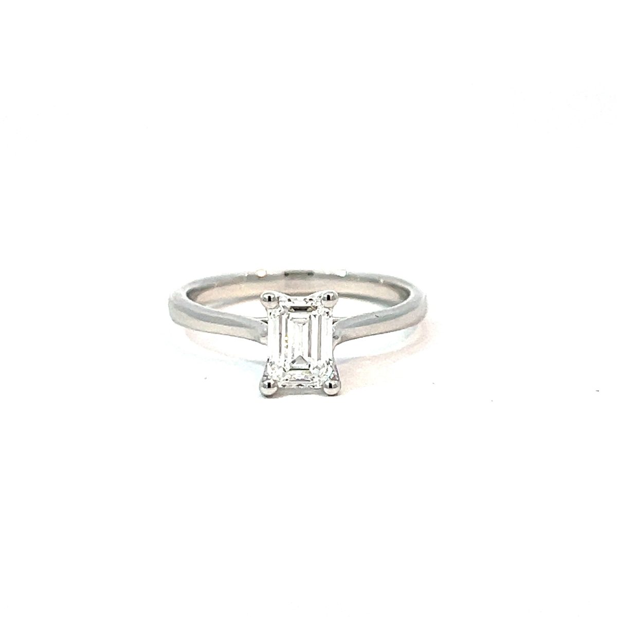 Leon Baker 18K WG LAB DIAM 1.00ct F VS2 EMER LGD RING LGFRE-1664-P_0