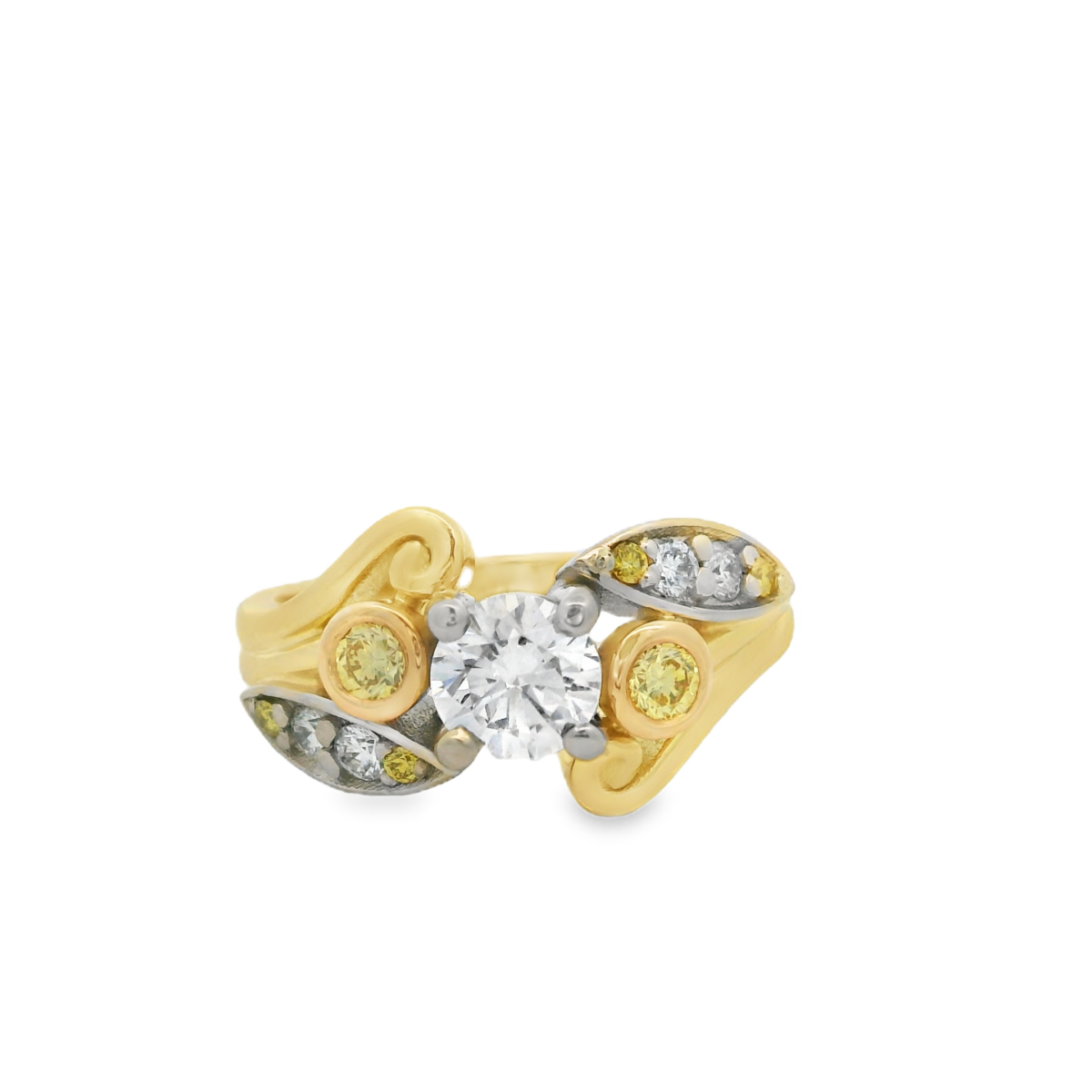 18KYG Lab Diamond Ring_0