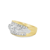 Leon Bakers 18K Two-Toned Big Diamond Ring_2