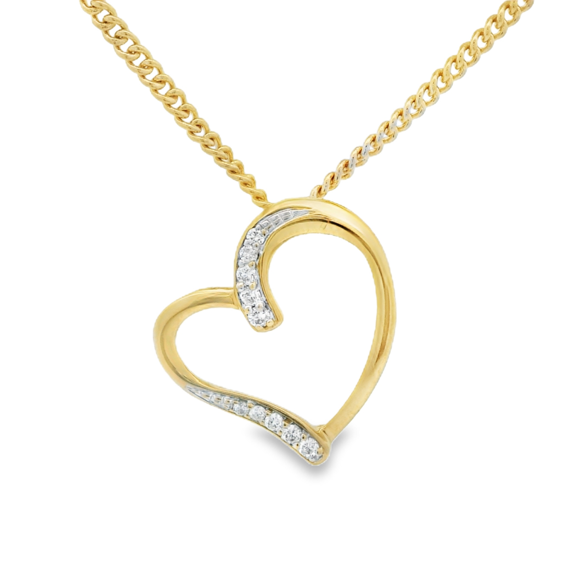 9KYG RBC Diamond Heart Pendant_0