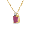 Natural Diamond Ruby Necklace_2