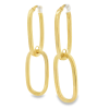 9K YLW Gold Double Loop Drop Earings_1