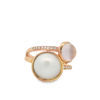 9K Rose Gold Pearl Ring_0