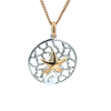 SS 9ct YG Starfish Broome Pearl Keshi Coral Bay Pendent_0