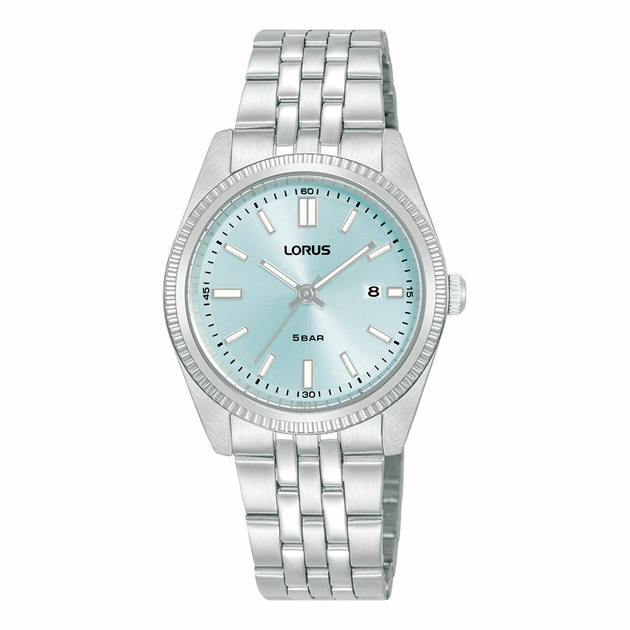 Stainless Steel Ladies Lorus Dress Watch with Polished Band_0