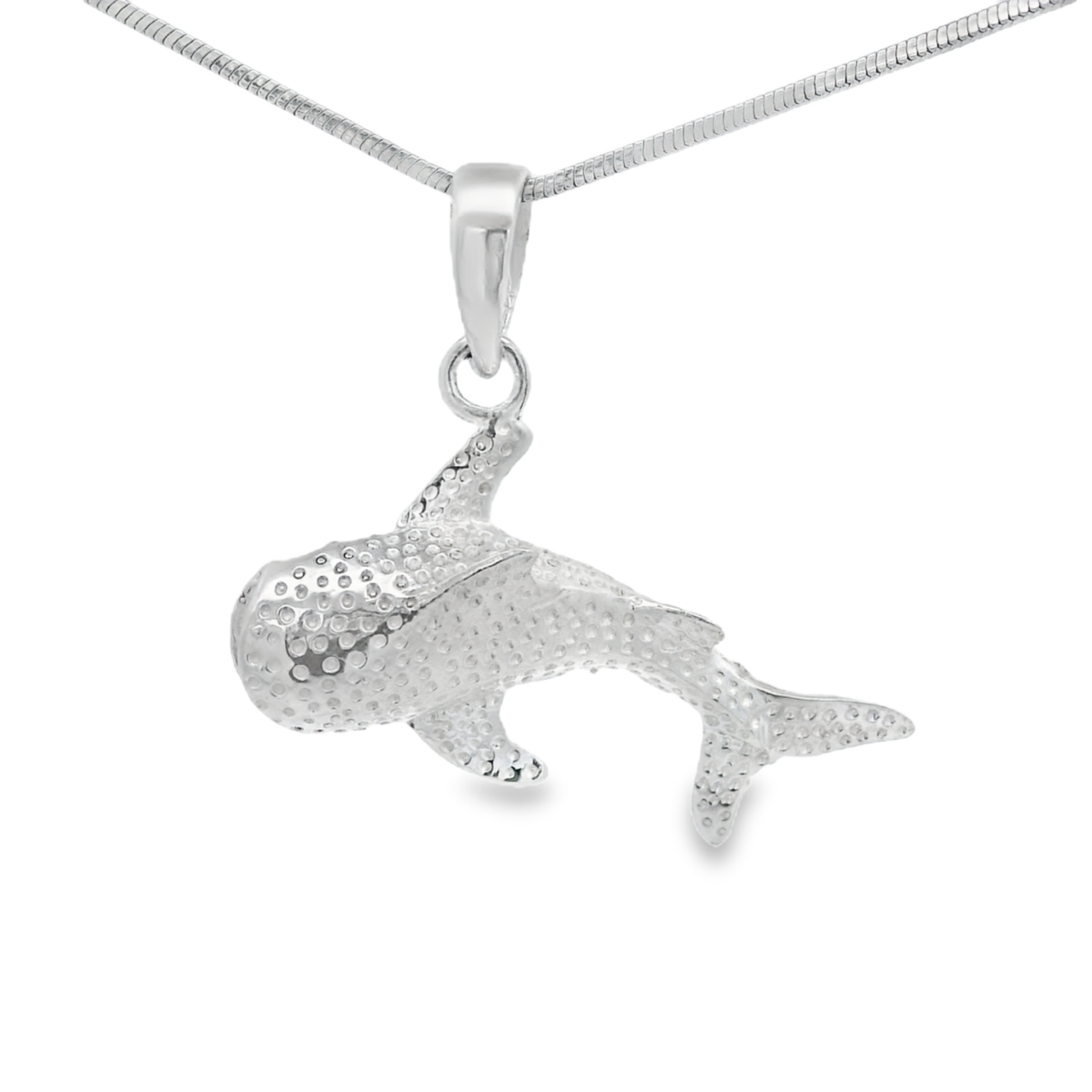 Sterling Silver Whale Pendant_1