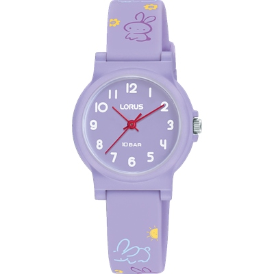 Kids Purple Bunny Theme Watch_0